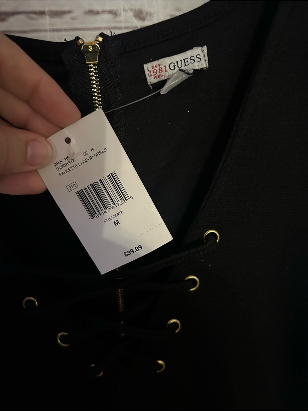 NWT Black Dress - Picture 2 of 3